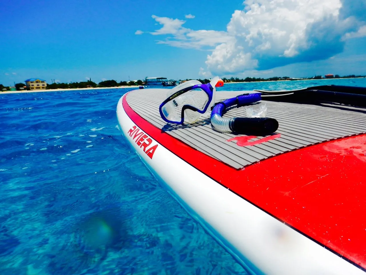 Snorkel gear for rent on Seven Mile Beach